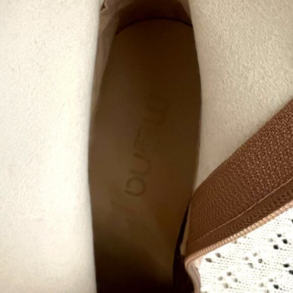 Mona Women Nude Pointed Boots Lucite Clear Block Heel Size MX 6 US 9 NWOB - Picture 6 of 6